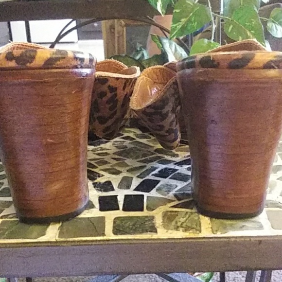 Fabulous vintage Numen sandals  leather  size 8 - Picture 3 of 5